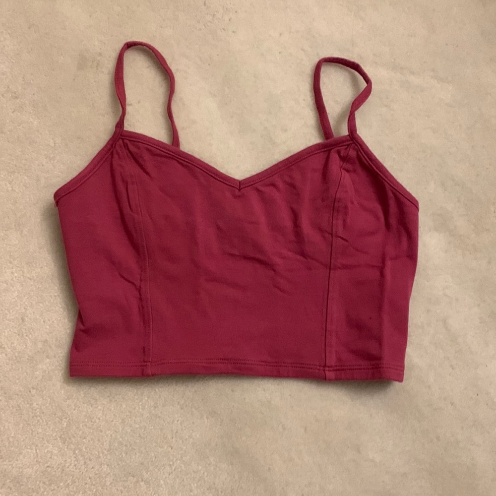 Garage crop top